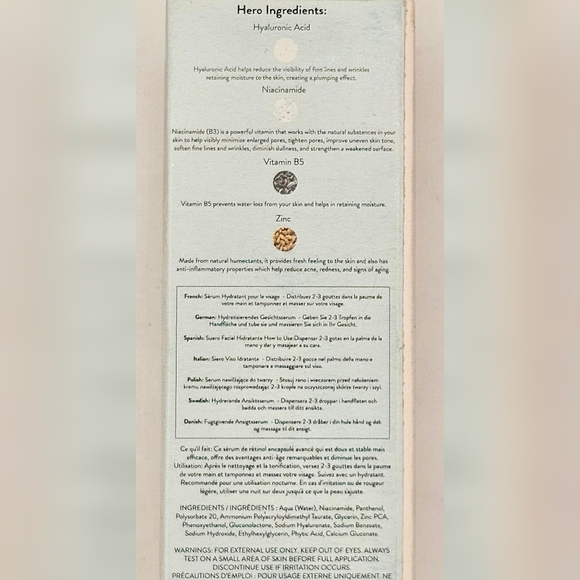 Beautaniq Beauty Raindrench Hydrating & Soothing Serum NIB - Picture 4 of 4